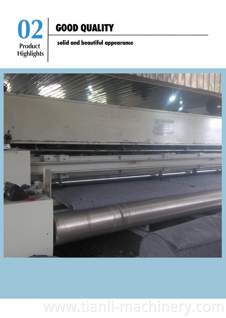 TLGS High speed needling punching nonwoven textile fabric needle loom machine